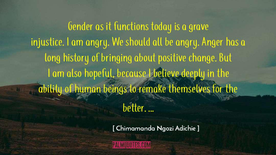 The Gender Game quotes by Chimamanda Ngozi Adichie