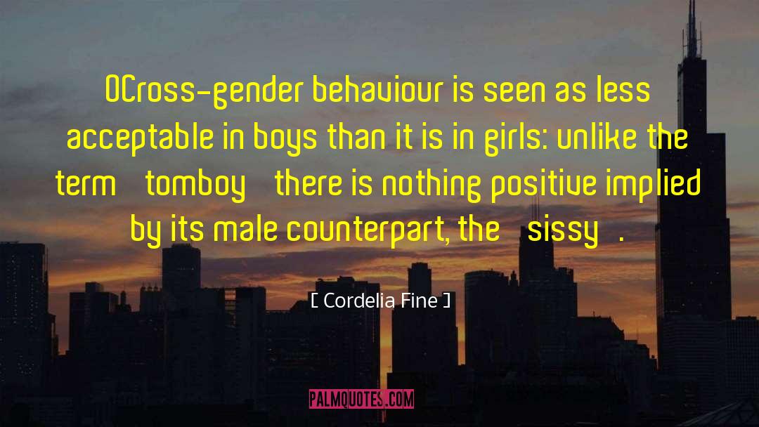 The Gender Game quotes by Cordelia Fine