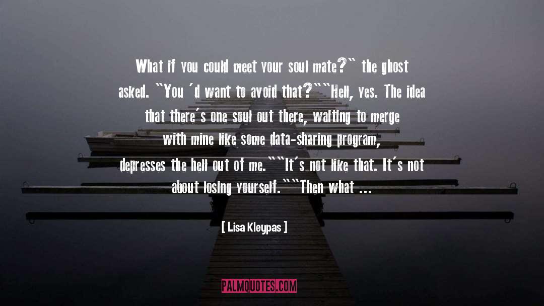 The Ghost quotes by Lisa Kleypas