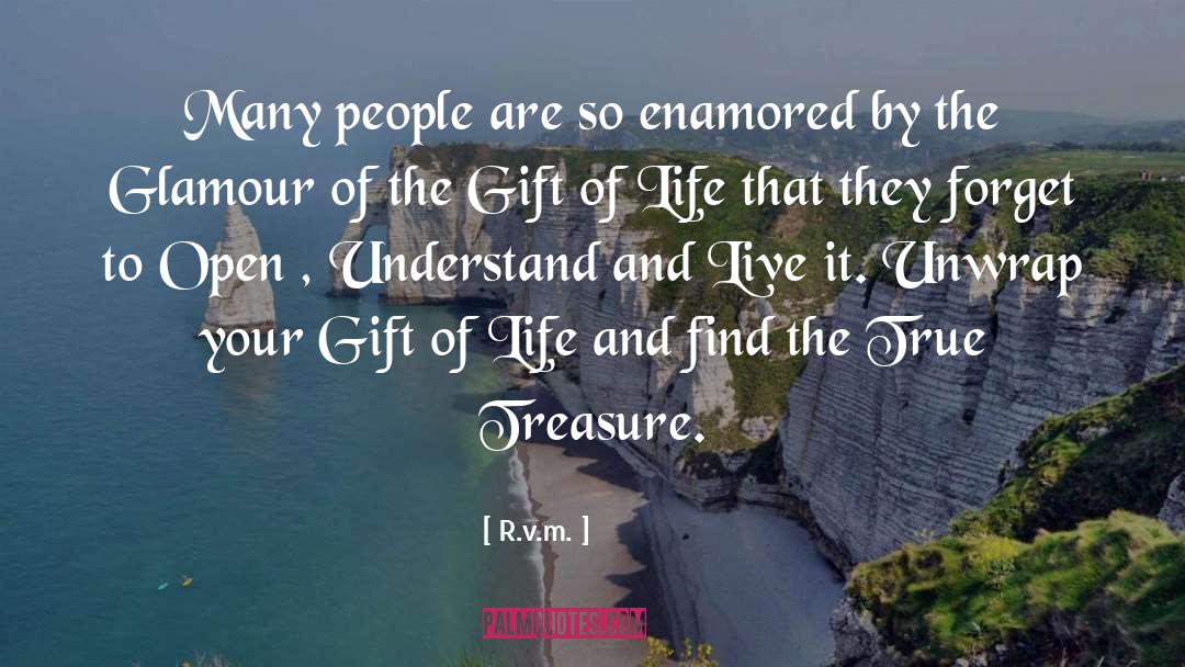 The Gift Of Life quotes by R.v.m.