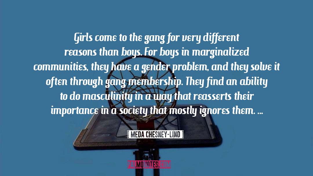 The Girl Child quotes by Meda Chesney-Lind