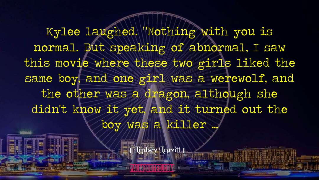 The Girl With The Dragon Tattoo quotes by Lindsey Leavitt