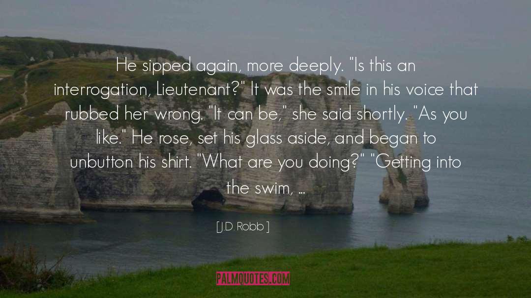 The Glass Magaician quotes by J.D. Robb