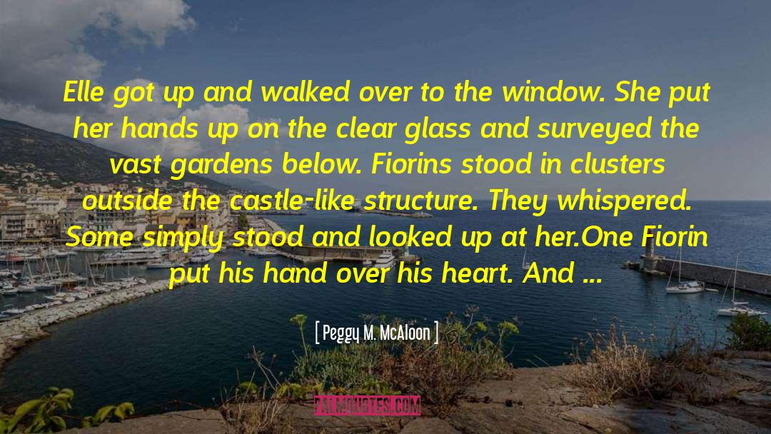 The Glass Of Lead And Gold quotes by Peggy M. McAloon