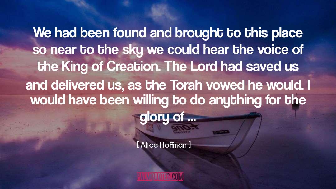 The Glory Of God quotes by Alice Hoffman
