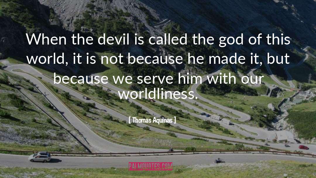 The God quotes by Thomas Aquinas