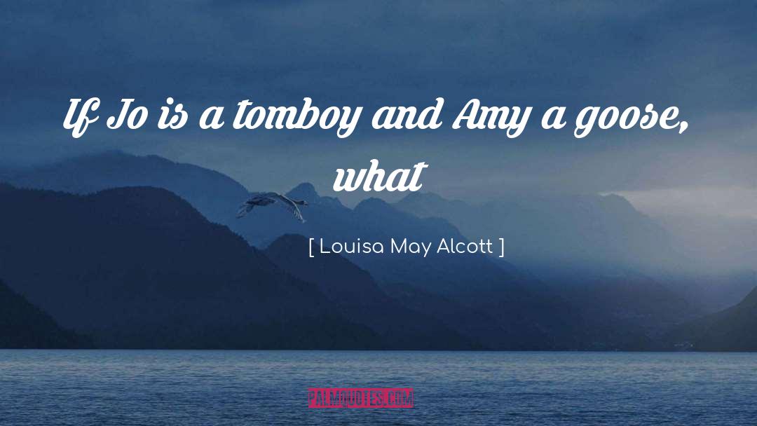 The Goose quotes by Louisa May Alcott