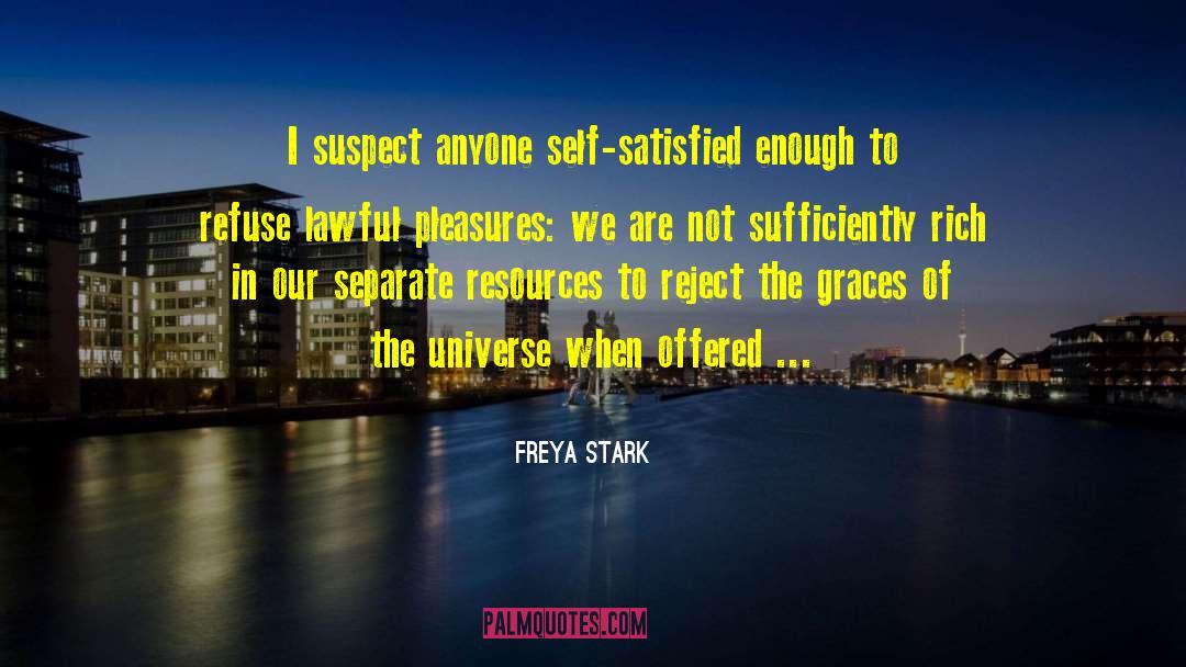 The Graces quotes by Freya Stark