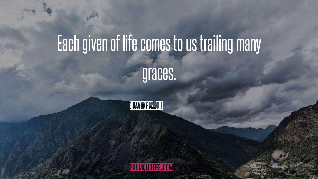 The Graces quotes by David Richo