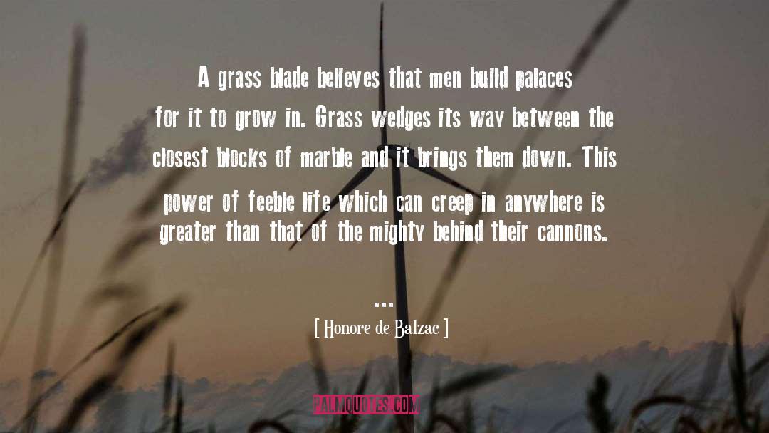 The Grass Is Singing quotes by Honore De Balzac