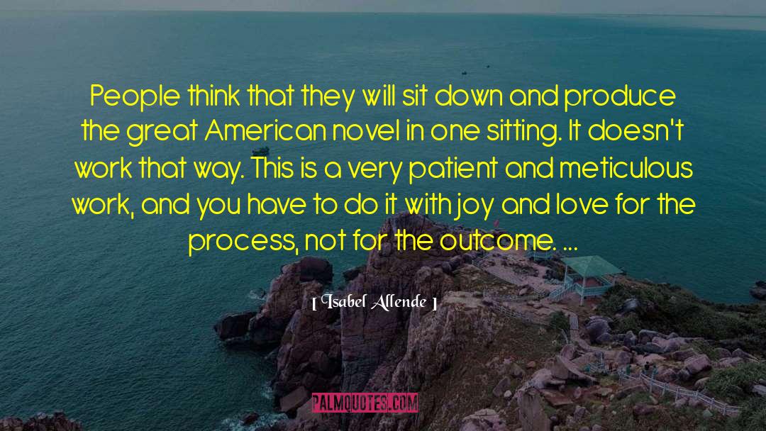 The Great American Novel quotes by Isabel Allende