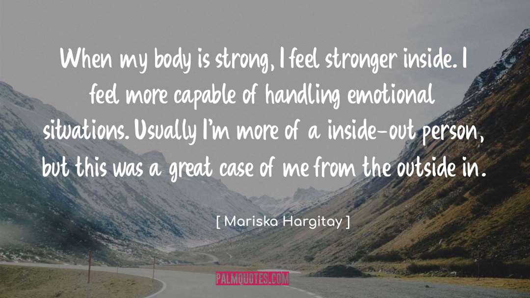 The Great Collapse quotes by Mariska Hargitay