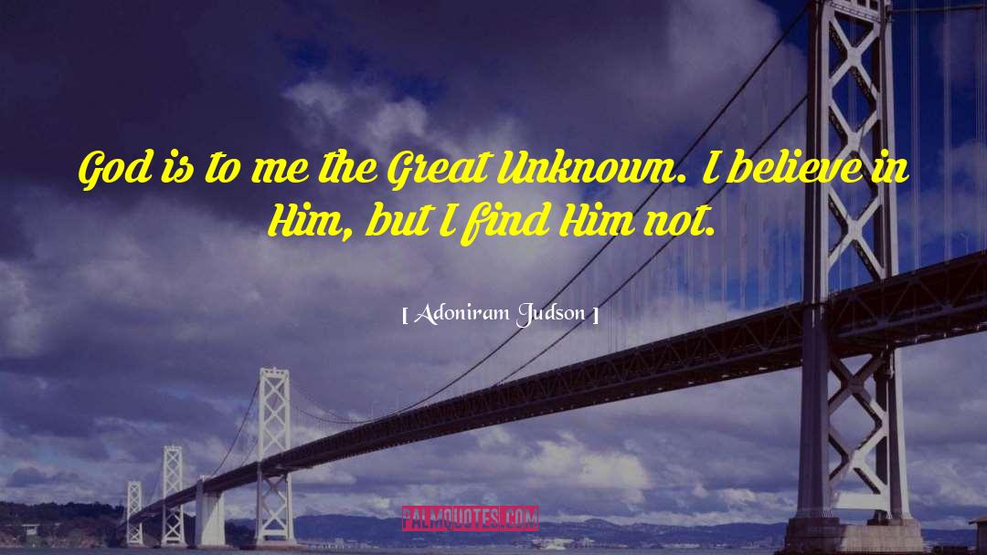 The Great Escape quotes by Adoniram Judson