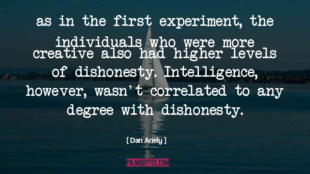 The Great Gatsby Dishonesty quotes by Dan Ariely