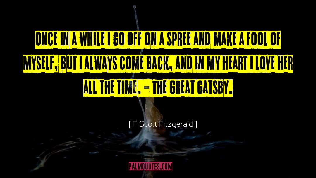 The Great Gatsby quotes by F Scott Fitzgerald