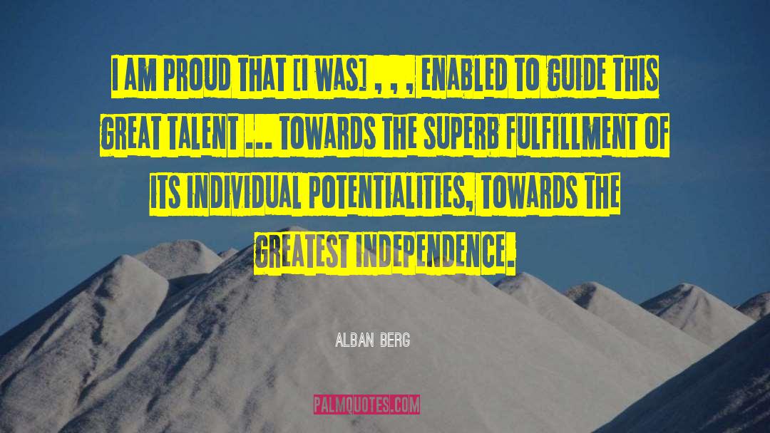 The Great Land quotes by Alban Berg