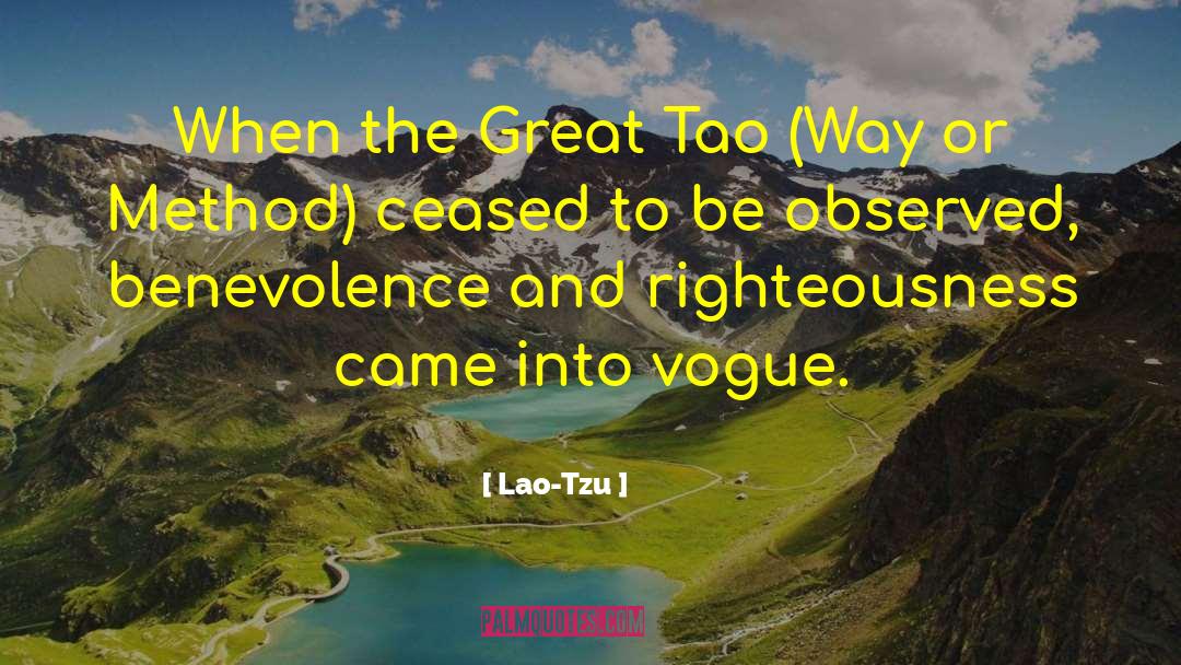 The Great Perhaps quotes by Lao-Tzu