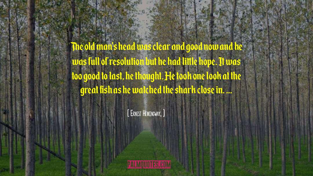 The Great Shark Hunt quotes by Ernest Hemingway,