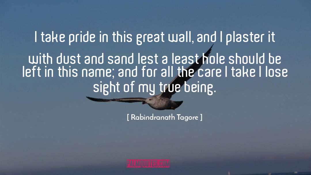 The Great Wall Of Silence quotes by Rabindranath Tagore