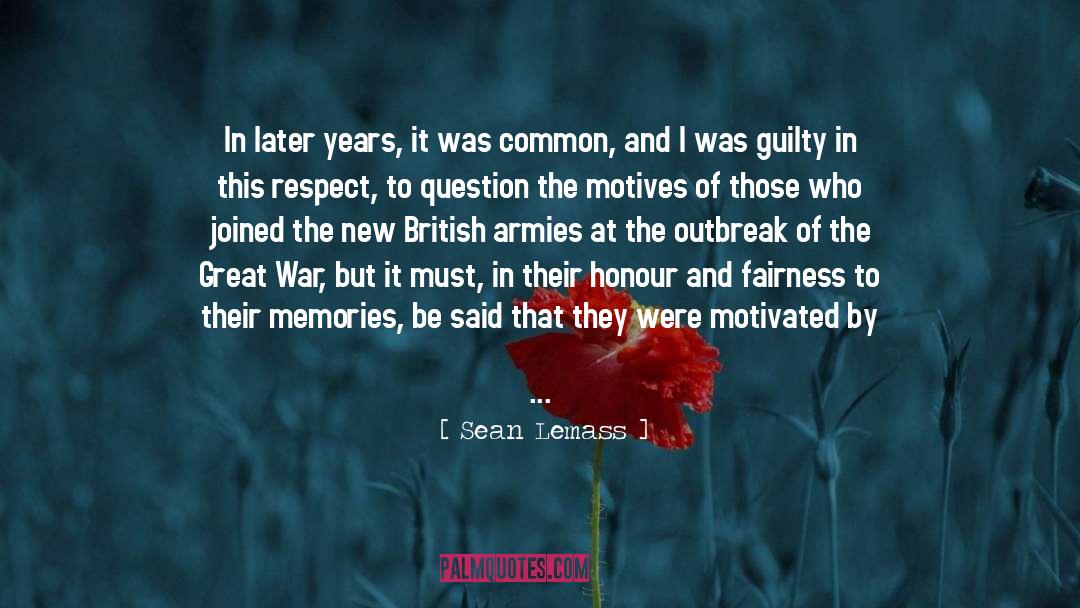 The Great War quotes by Sean Lemass