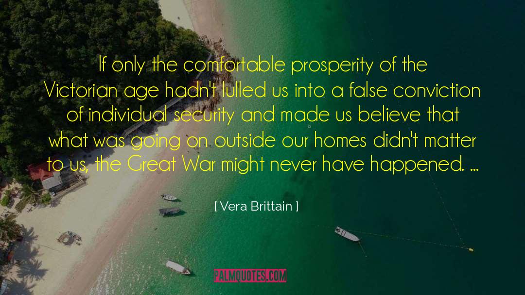 The Great War quotes by Vera Brittain