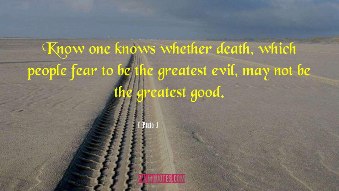 The Greatest Evil quotes by Plato