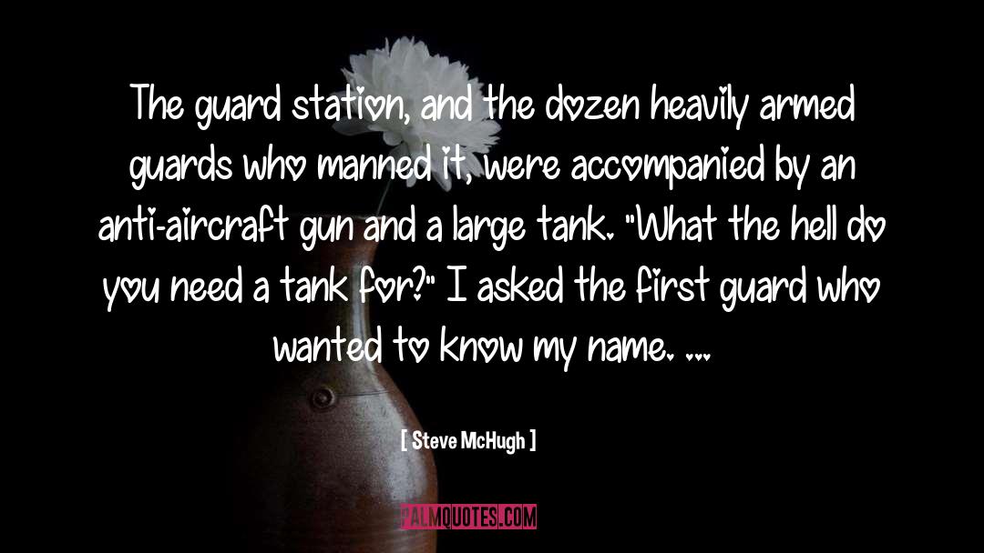 The Guard quotes by Steve McHugh