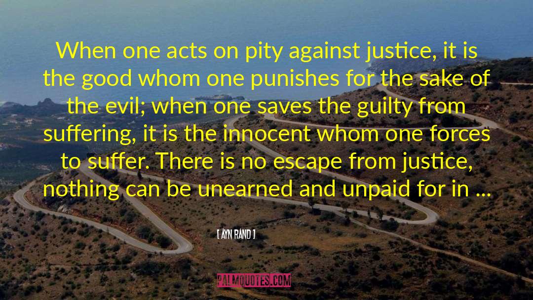 The Guilty quotes by Ayn Rand