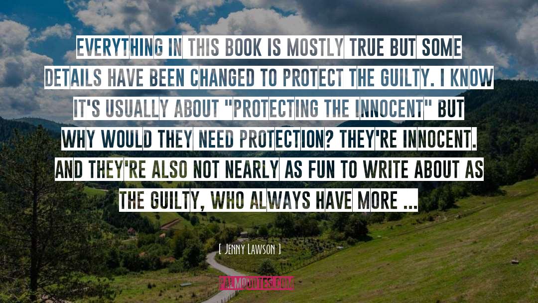 The Guilty quotes by Jenny Lawson