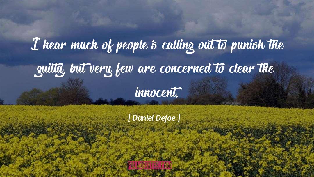 The Guilty quotes by Daniel Defoe