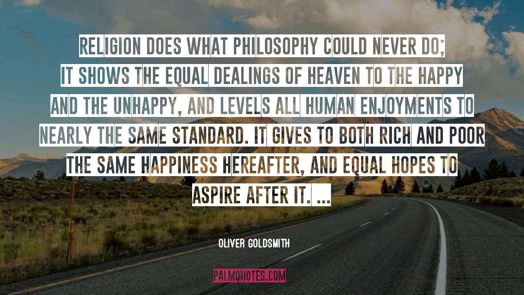 The Happiness Of Pursuit quotes by Oliver Goldsmith
