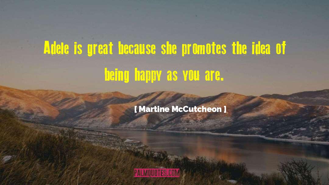 The Happy Monster quotes by Martine McCutcheon