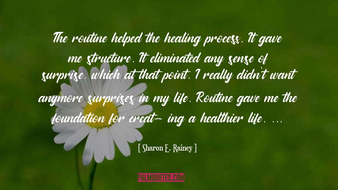 The Healing quotes by Sharon E. Rainey