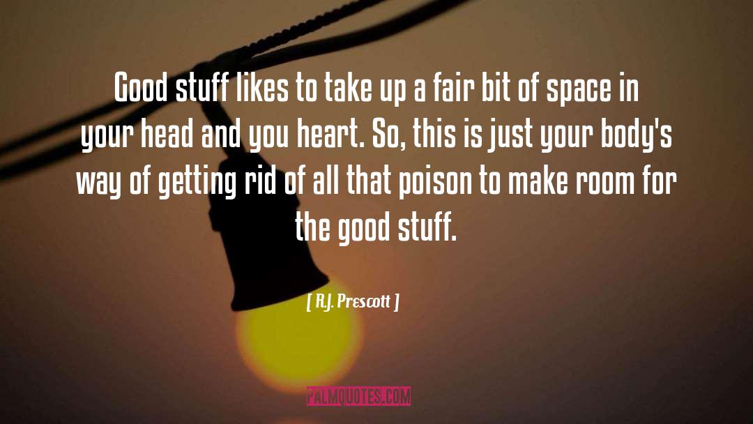 The Heart And The Fist quotes by R.J. Prescott