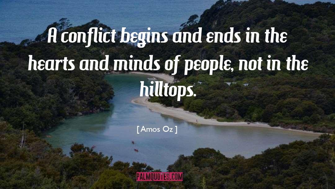 The Heart And The Mind Conflict quotes by Amos Oz