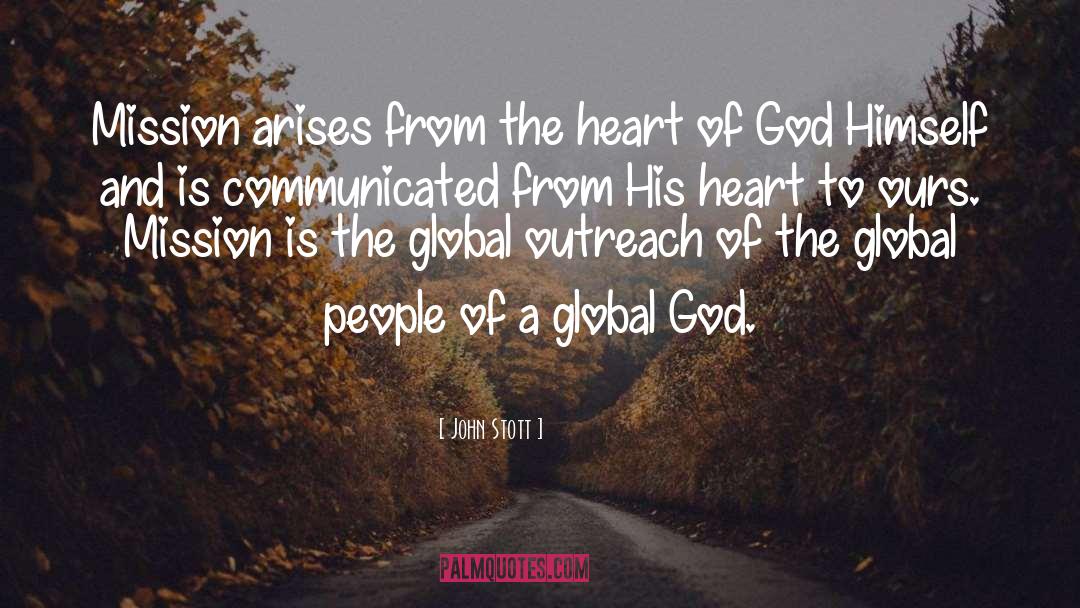 The Heart Of God quotes by John Stott