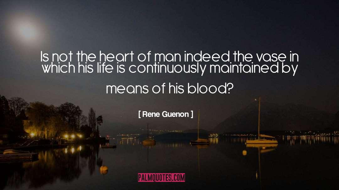 The Heart Of Man quotes by Rene Guenon