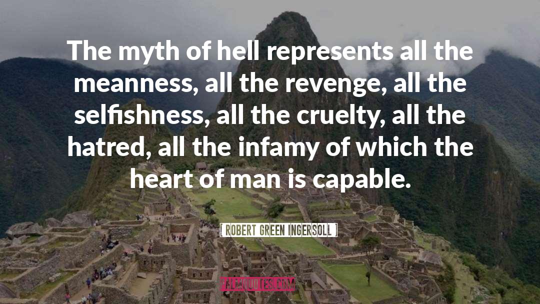 The Heart Of Man quotes by Robert Green Ingersoll