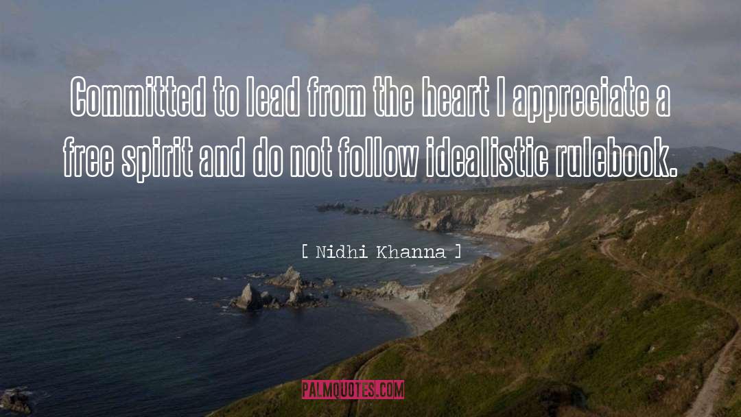 The Heart quotes by Nidhi Khanna