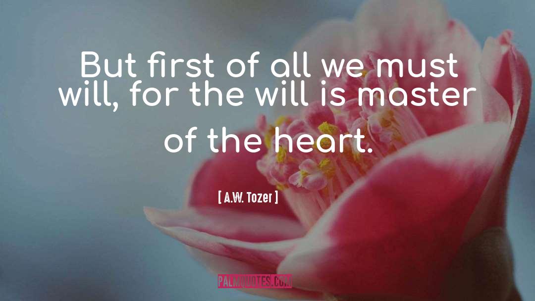 The Heart quotes by A.W. Tozer