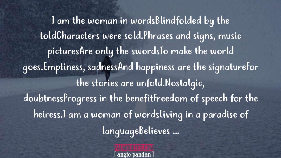 The Heiress quotes by Angie Pandan