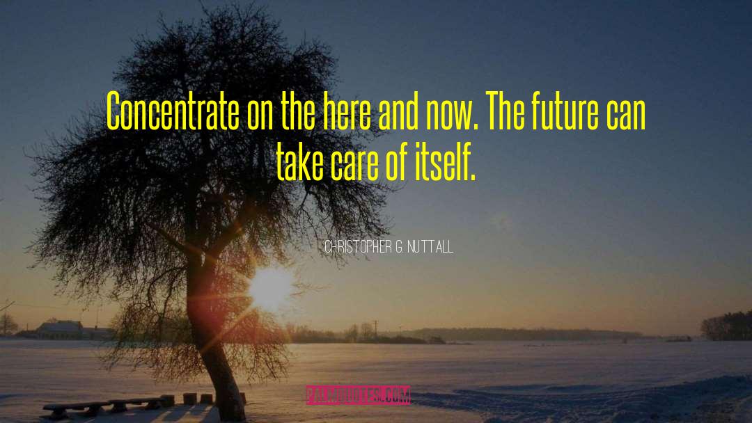 The Here And Now quotes by Christopher G. Nuttall