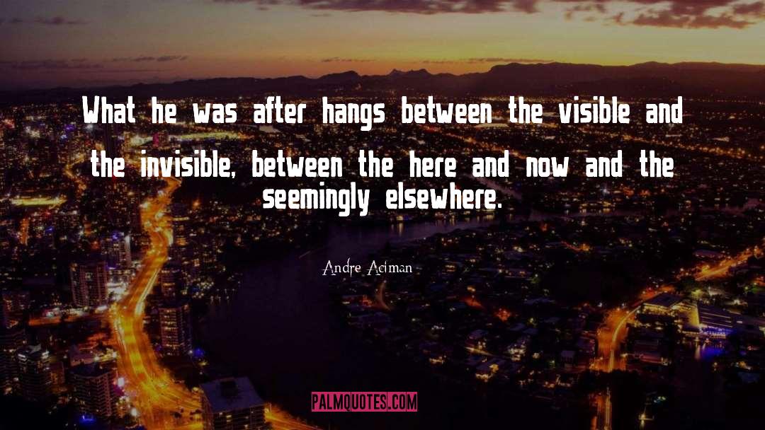 The Here And Now quotes by Andre Aciman