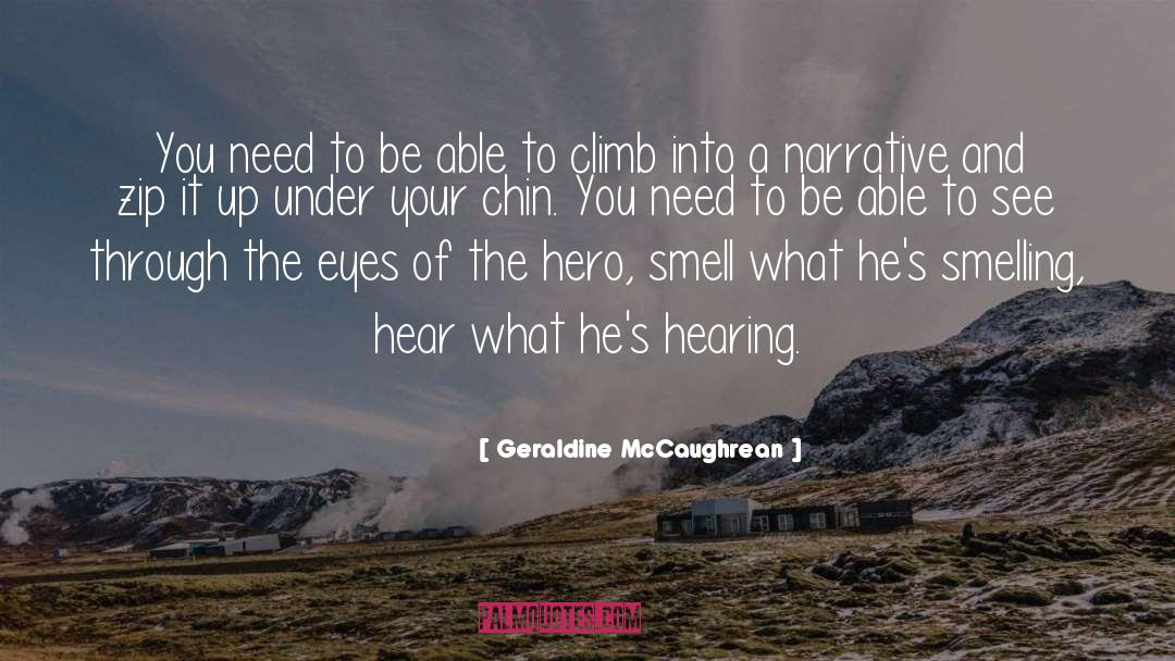 The Hero quotes by Geraldine McCaughrean