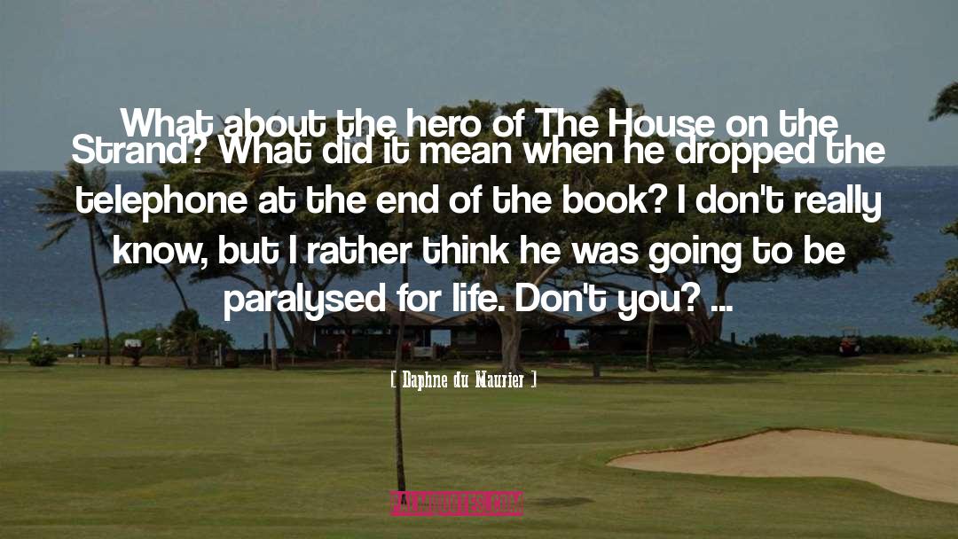 The Hero Strikes Back quotes by Daphne Du Maurier