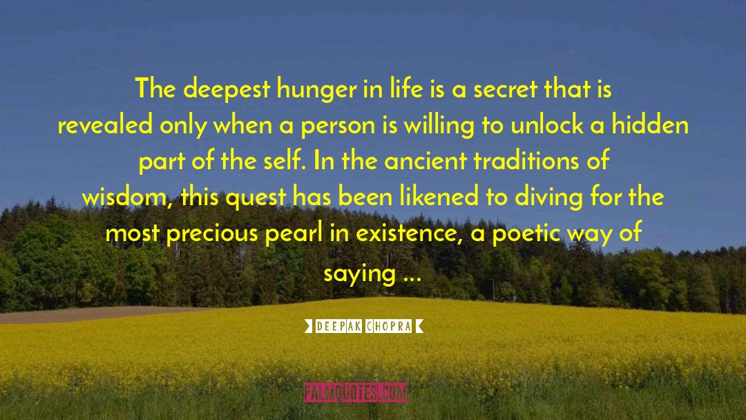 The Hidden Life Of Prayer quotes by Deepak Chopra
