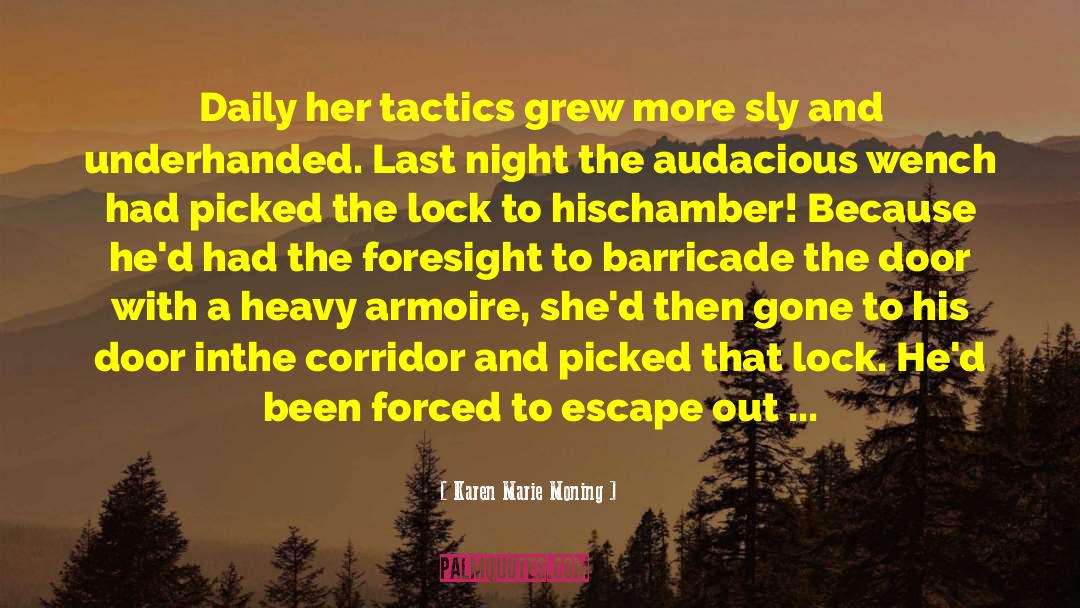 The Highlander S Touch quotes by Karen Marie Moning