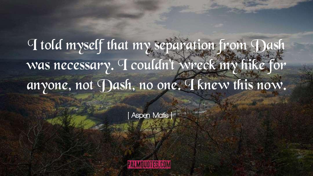 The Hike quotes by Aspen Matis