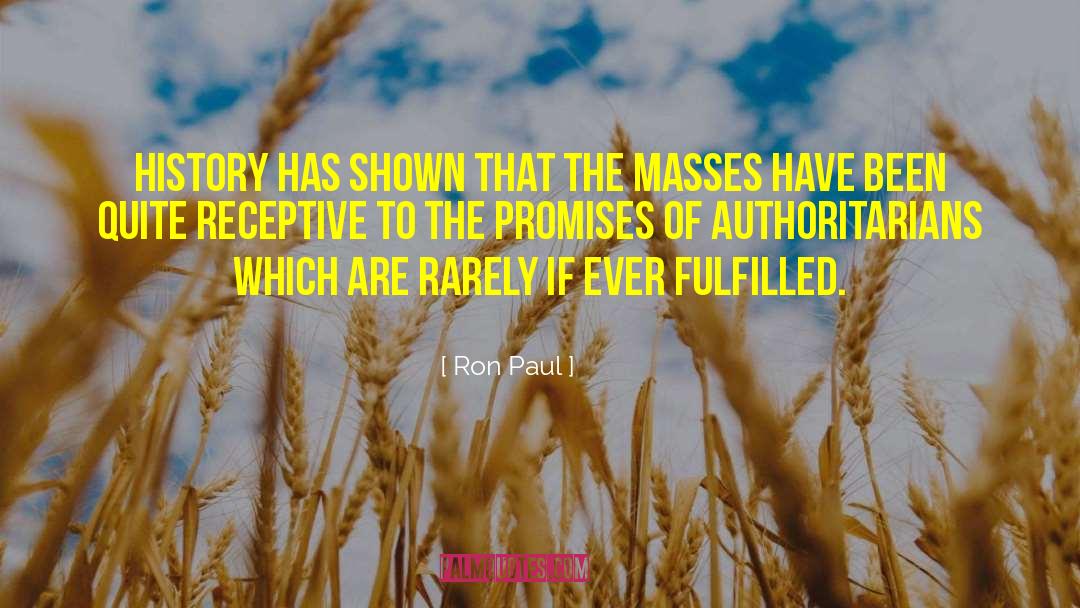 The History Of Love quotes by Ron Paul