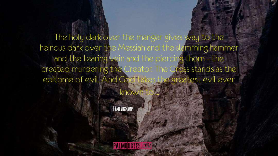 The Holy Dark quotes by Ann Voskamp